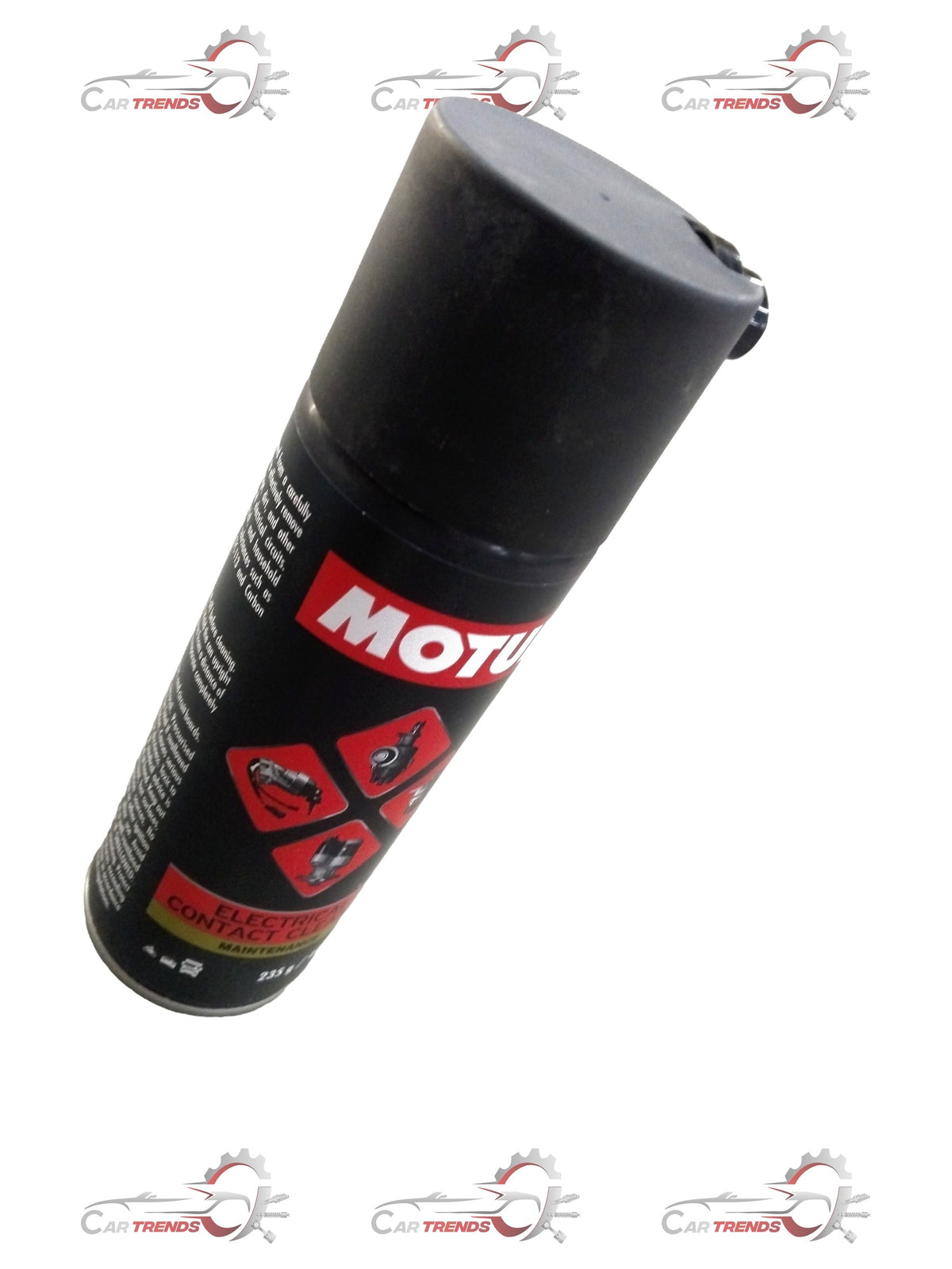 Electrical contact cleaner spray for Punch, Altroz, Safari, and Harrier from CarTrends, with two 400 ml bottles shown.