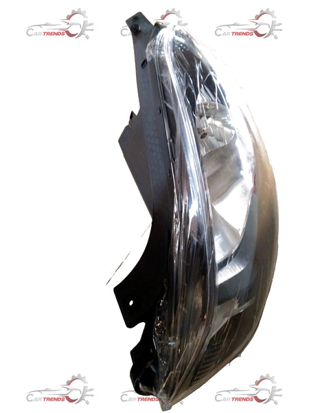 Hyundai Aura car headlamp by CarTrends, showing the clear lens and bulb housing for vehicle lighting.