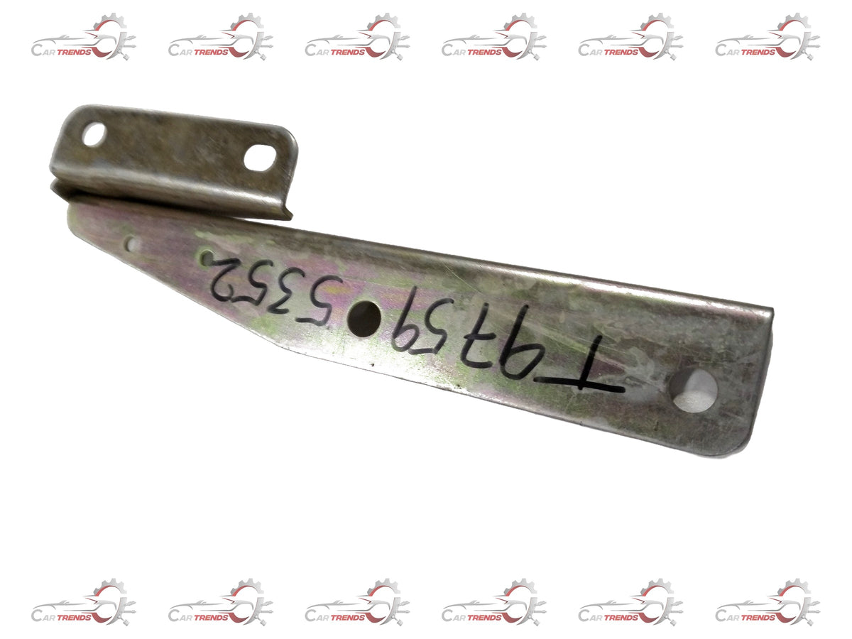 Right-hand front hood hinge assembly for Chevrolet Tavera, manufactured by General Motors, shown in a detailed close-up image.