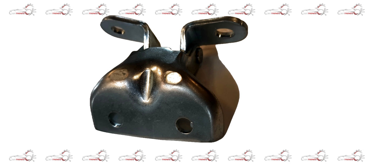 Hyundai Aura right upper rear door hinge from CarTrends, automotive spare part with metal hinge and mounting points.