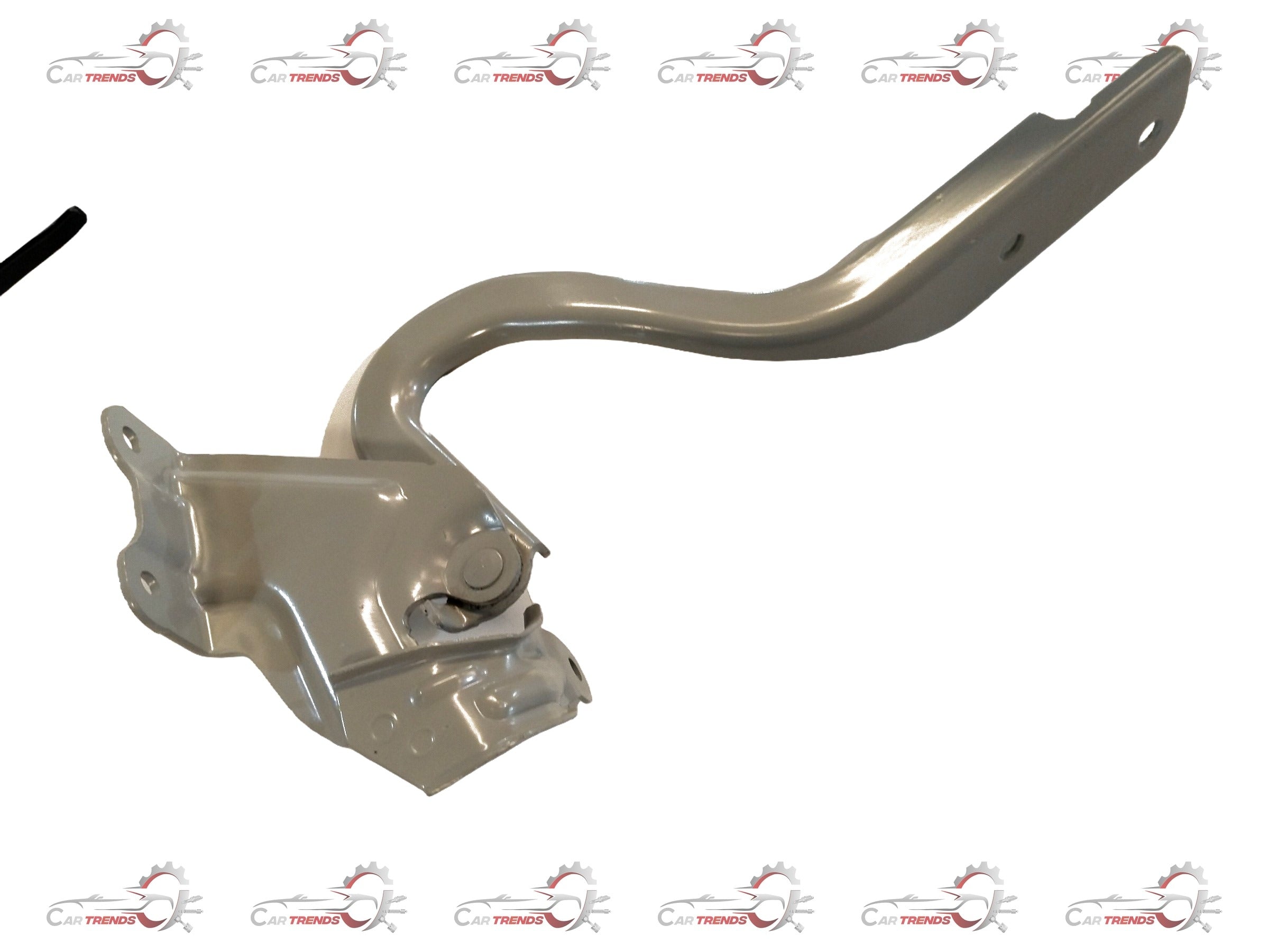 CarTrends Bonet Hinge Swift Dezire left side, spare parts for car bonnet support and hinge mechanism, shown in the image.