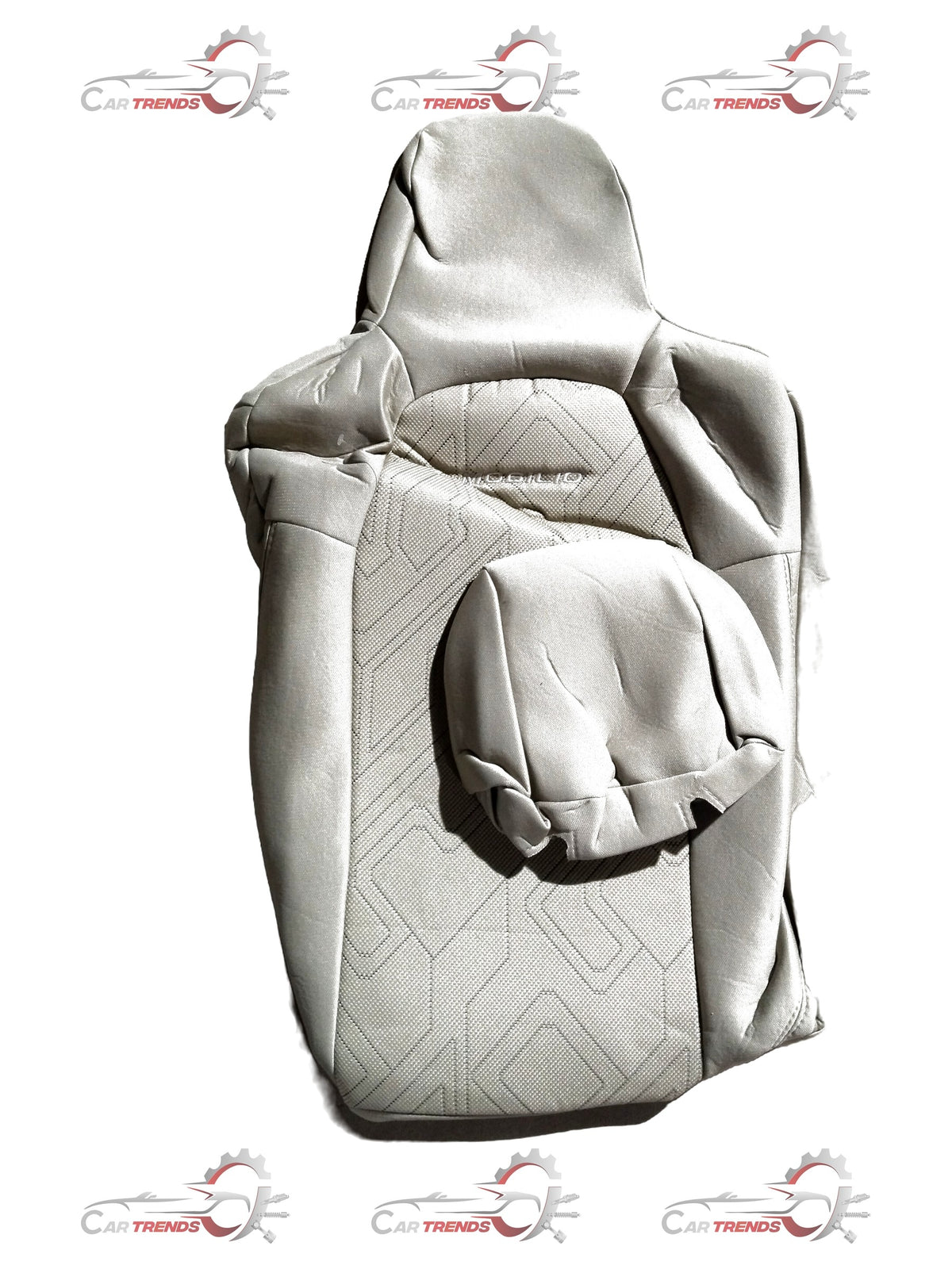 CarTrends KIT SEAT COVER FABRIC GRAPHIC | HONDA AMAZE | #08P32TE9710B 08P32TE9710B - Left view