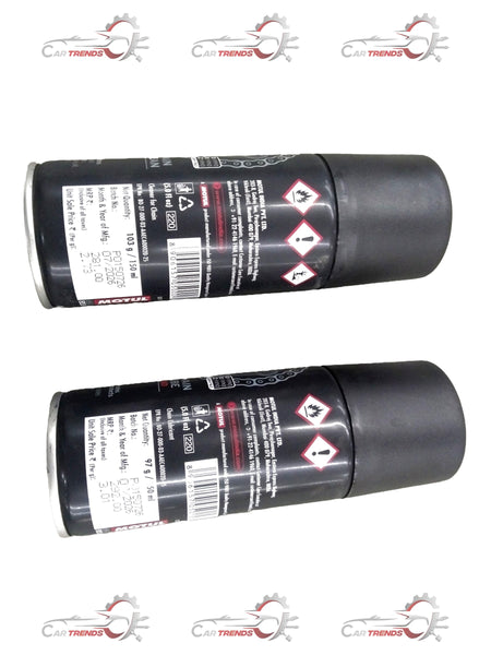 CarTrends C1-C2 Chain Maintenance Kit with two 300ml bottles, featuring chain cleaner and lubricant for motorcycle or bike chains.