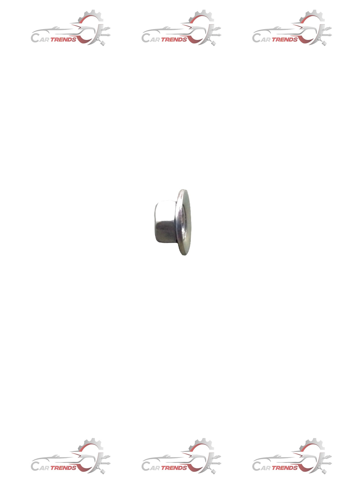 Honda nut washer 6mm part 9407106080, showing a close-up of the metal washer with Honda branding and specifications.