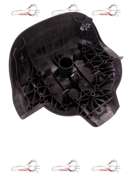 General Motors Chevrolet Tavera steering wheel assembly with mounting components, shown from two angles.