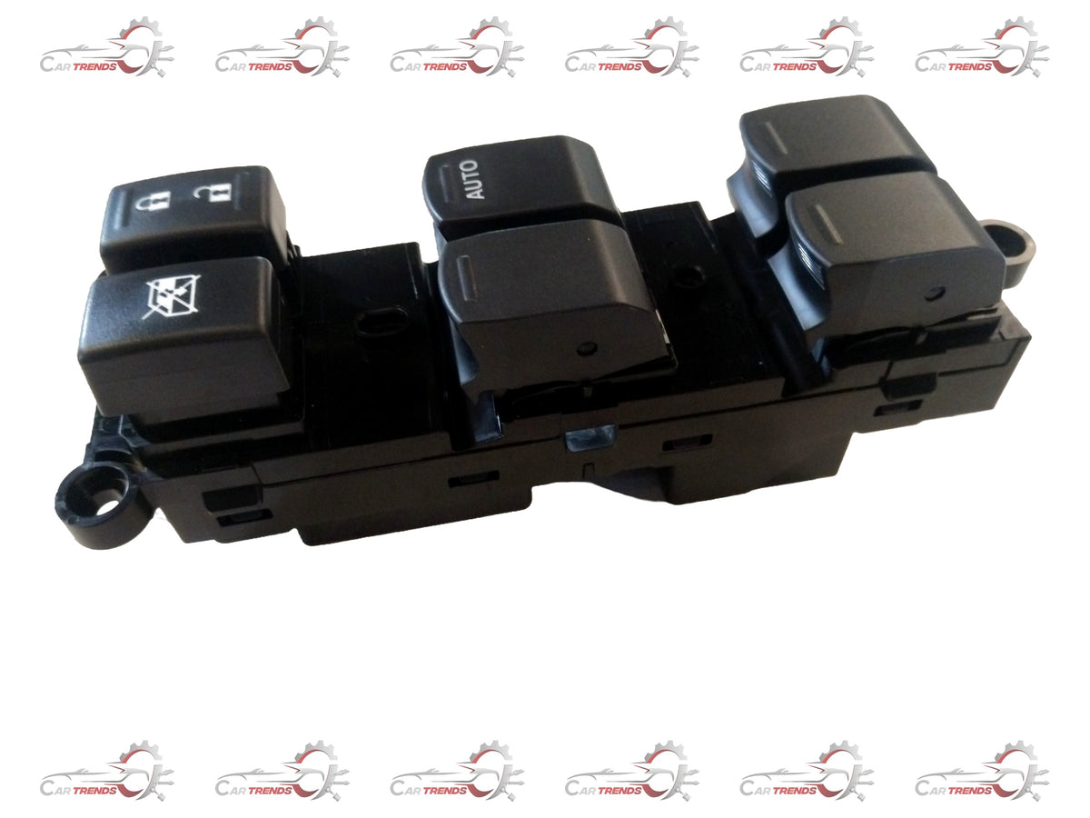 Maruti Suzuki switch assembly power window main for Swift, Baleno, Brezza, Alto, showing the electrical switch component.