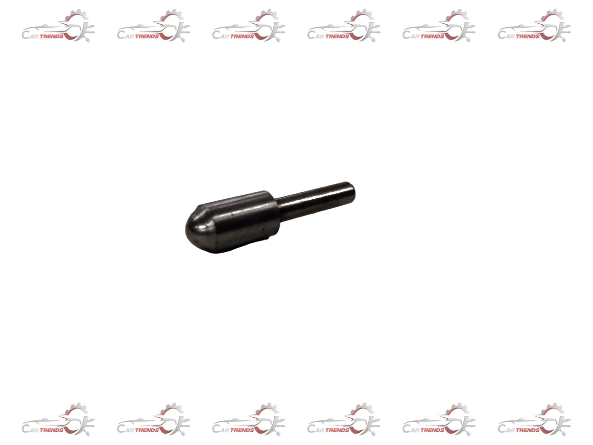 Chevrolet Aveo blocking pin from CarTrends, shown in close-up with metal construction and mounting details.