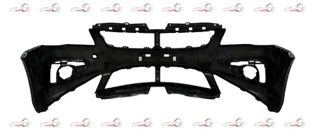 Maruti Suzuki Swift 2nd Gen front bumper in petrol/diesel, black plastic with mounting points, for model years 2011-2017.