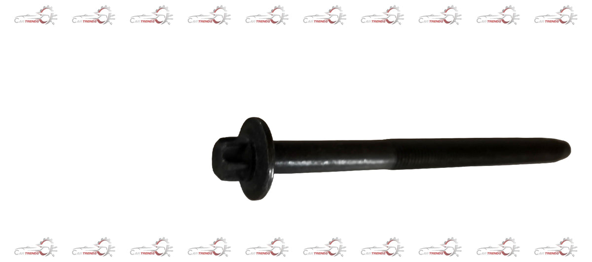 Ford cylinder head bolt, part #3M5Q6065AB, showing a close-up of the metal bolt used in Ford engine assembly.