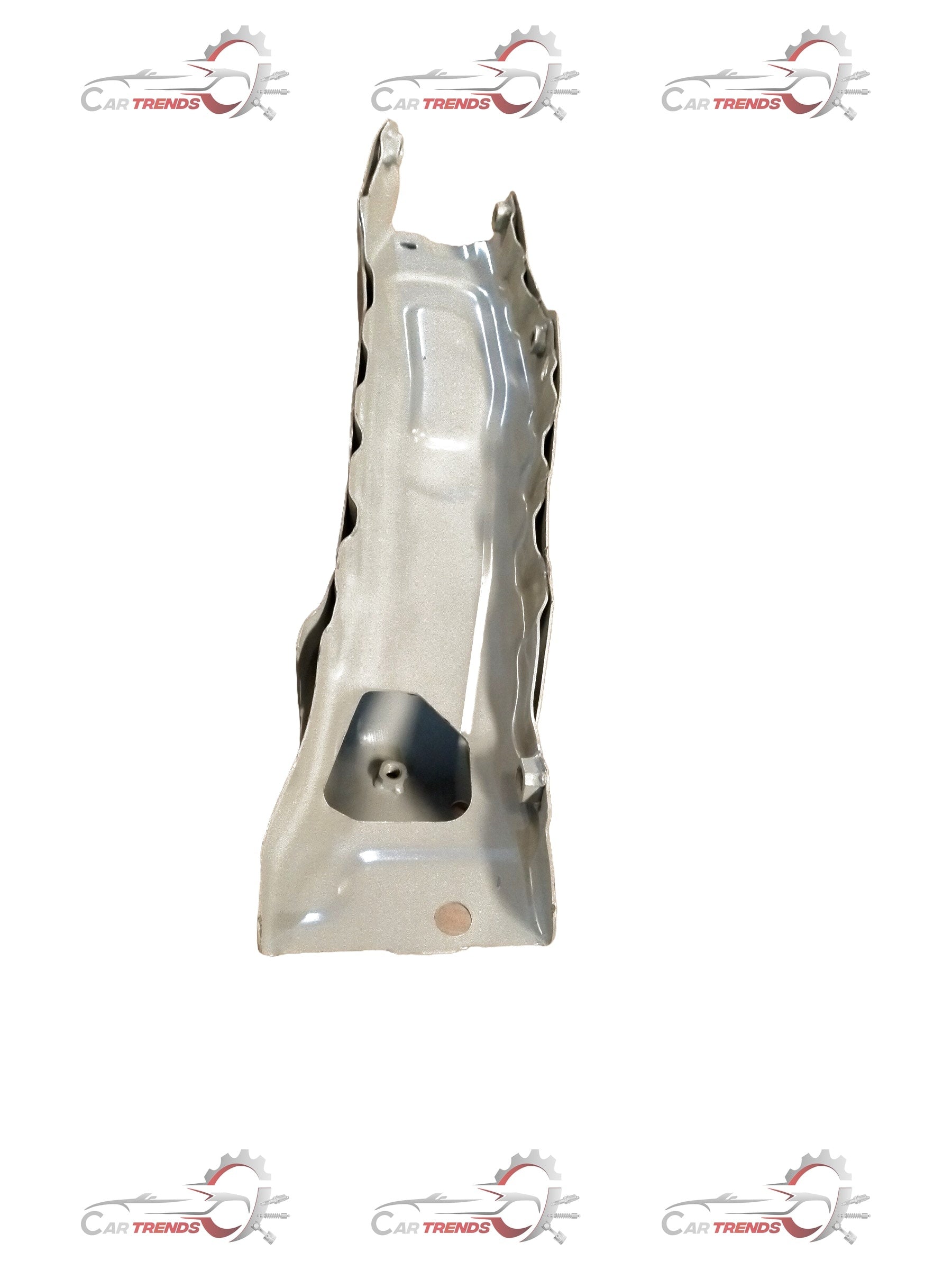 Maruti Suzuki brace complamp support part, showing close-up of the metal support piece with mounting points and branding details.