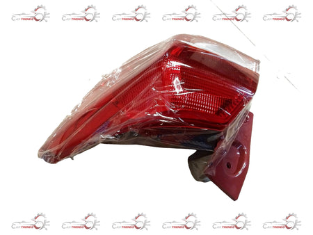 Maruti Suzuki Vitara Brezza right tail lamp assembly showing red and clear lens with bulb sockets.