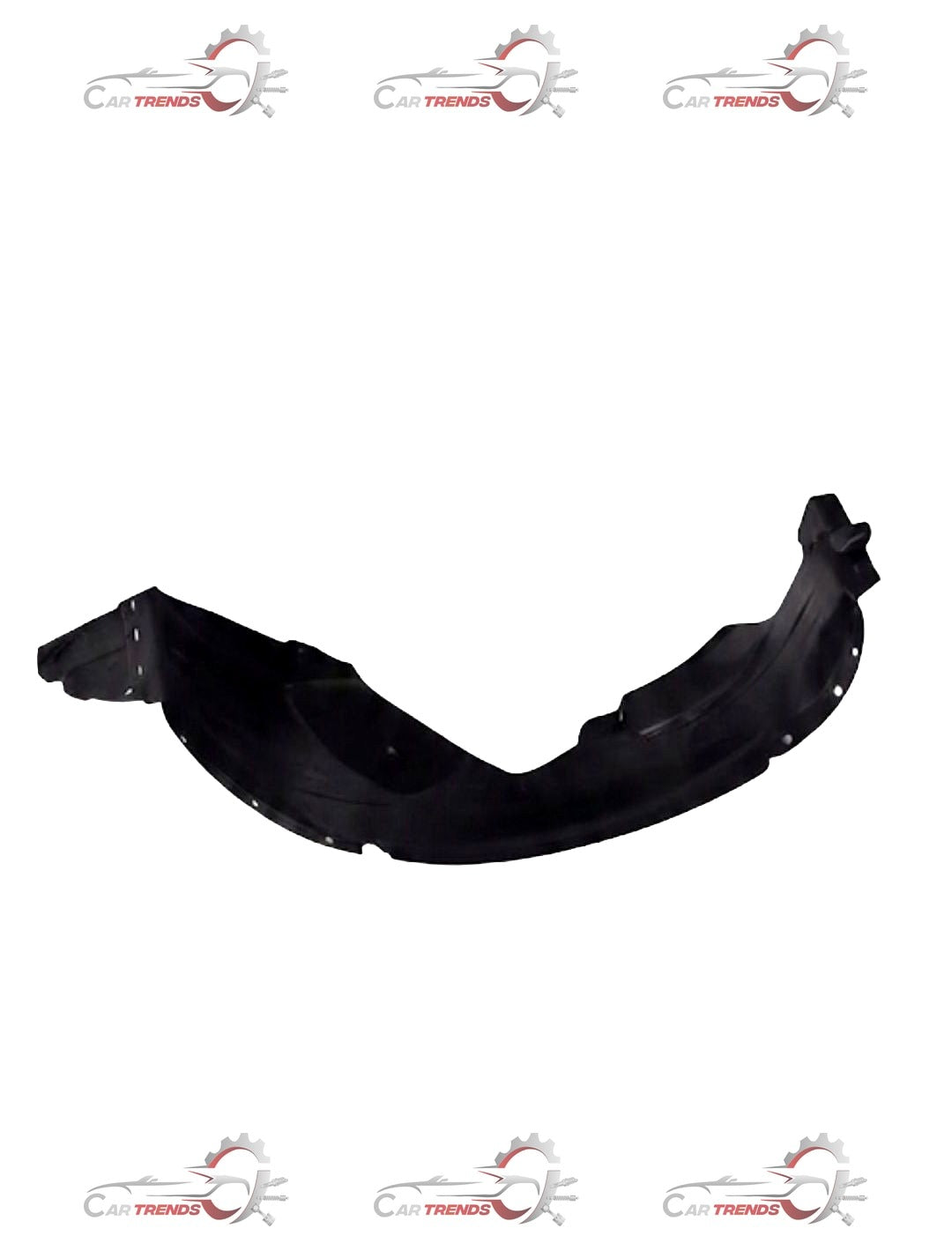 Hyundai Santro Xing right side Fender lining in black, designed for all variants, with part number #86812C4000.