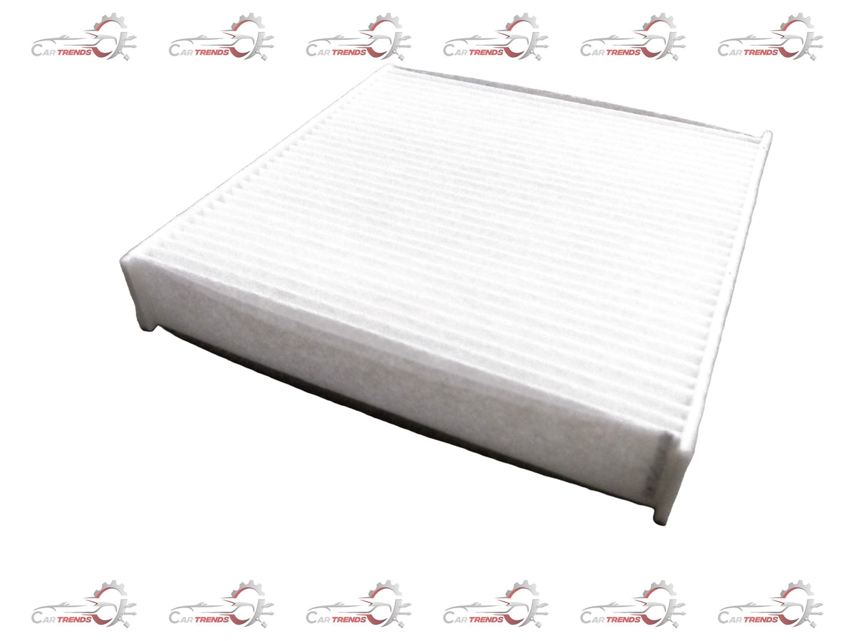 CarTrends aftermarket cabin filter for Wagon R, shown in a close-up image of the filter element with pleated design.