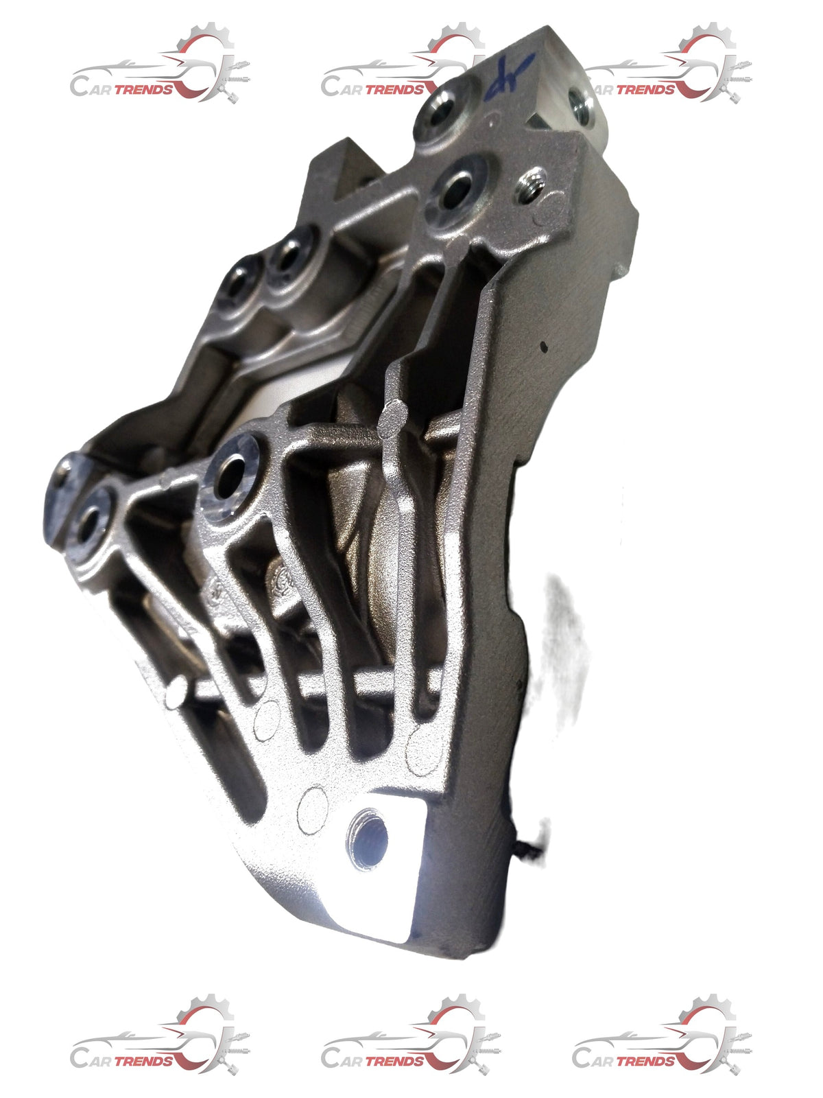 CarTrends Ecosport bracket, durable black metal mounting bracket with secure fittings, designed for ecoSport vehicle accessories.