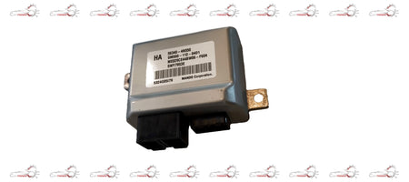 CarTrends power steering module spare part for EON vehicle, showing the compact, metallic component with electrical connectors.