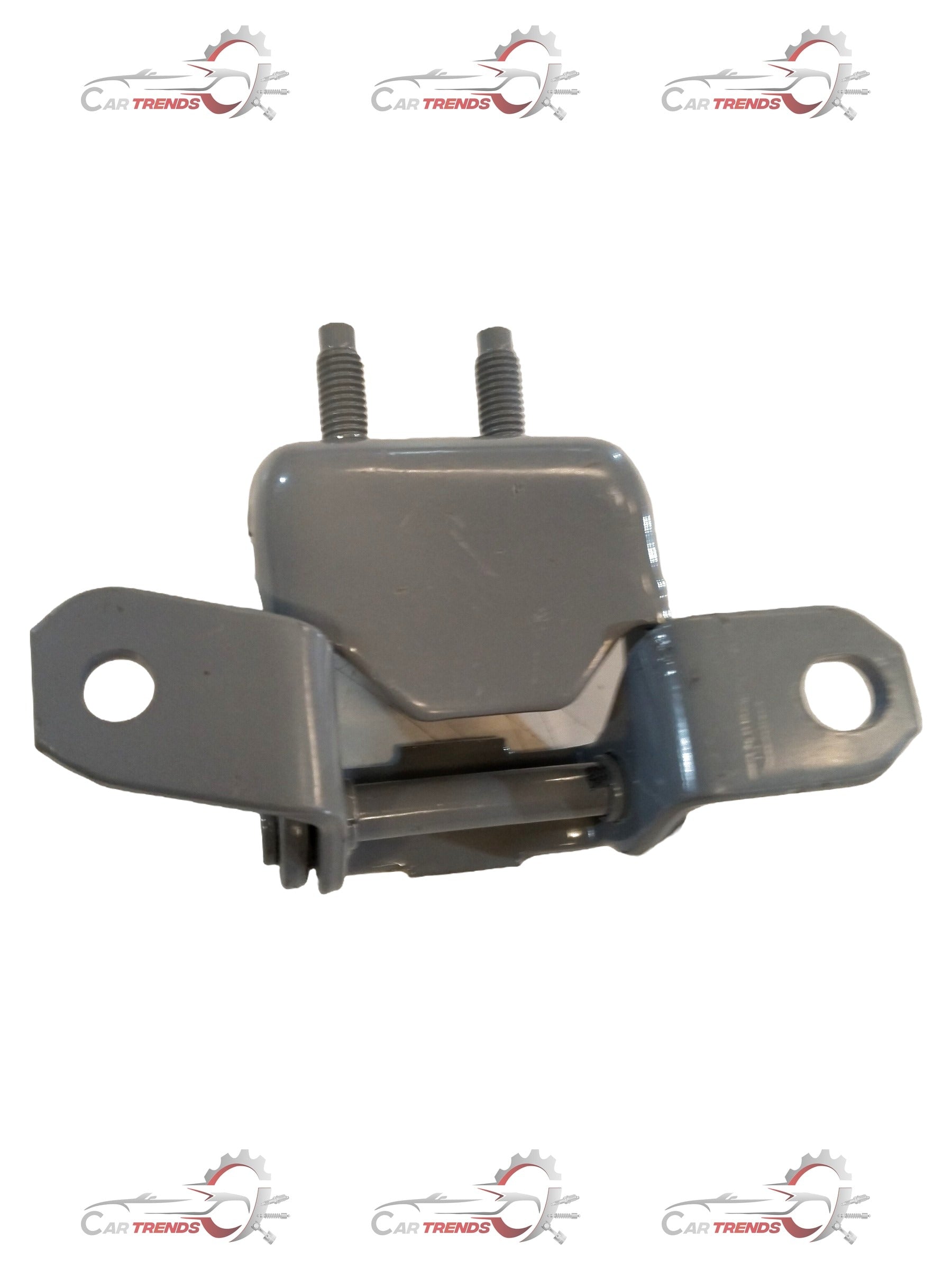 Maruti Suzuki Swift LH upper hinge door part, close-up view showing metal hinge and mounting points.