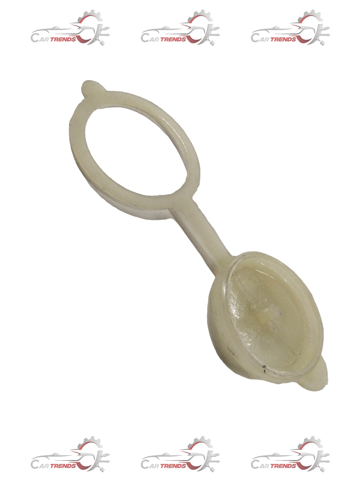 CarTrends CAP WASHER TANK spare part for vehicles, showing the plastic washer tank with mounting features in the image.