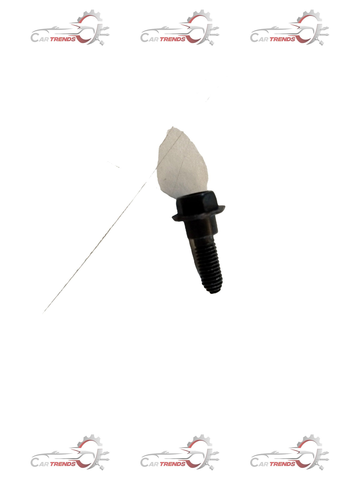 Maruti Suzuki receptacle bolt Alto 89793M60M00, close-up of the metal bolt with threaded end for vehicle assembly.