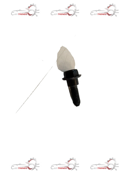 Maruti Suzuki receptacle bolt Alto 89793M60M00, close-up of the metal bolt with threaded end for vehicle assembly.