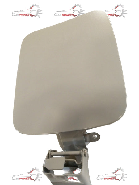 Maruti Suzuki fuel filler door component for Wagon R and Celerio, shown in close-up with mounting details.