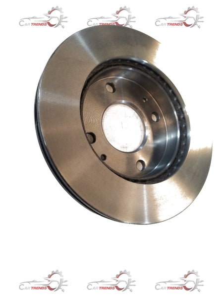 CarTrends brake disc for Tata Punch, durable metal automotive part with vented design, shown in the image.