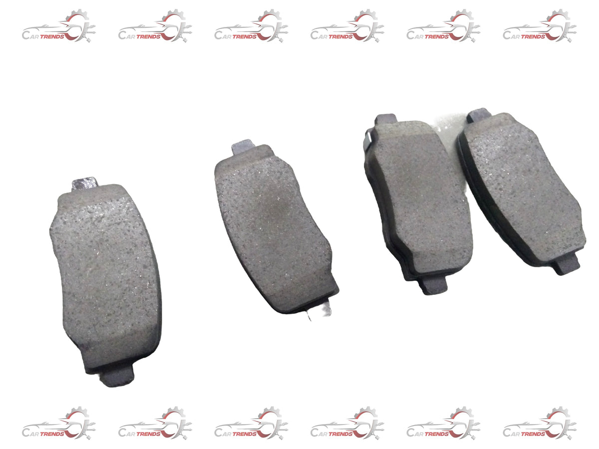 Front brake pad for Isuzu D MAX V CROSS by CarTrends, showing the gray brake pad with metal backing and friction surface.