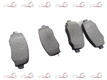 Front brake pad for Isuzu D MAX V CROSS by CarTrends, showing the gray brake pad with metal backing and friction surface.