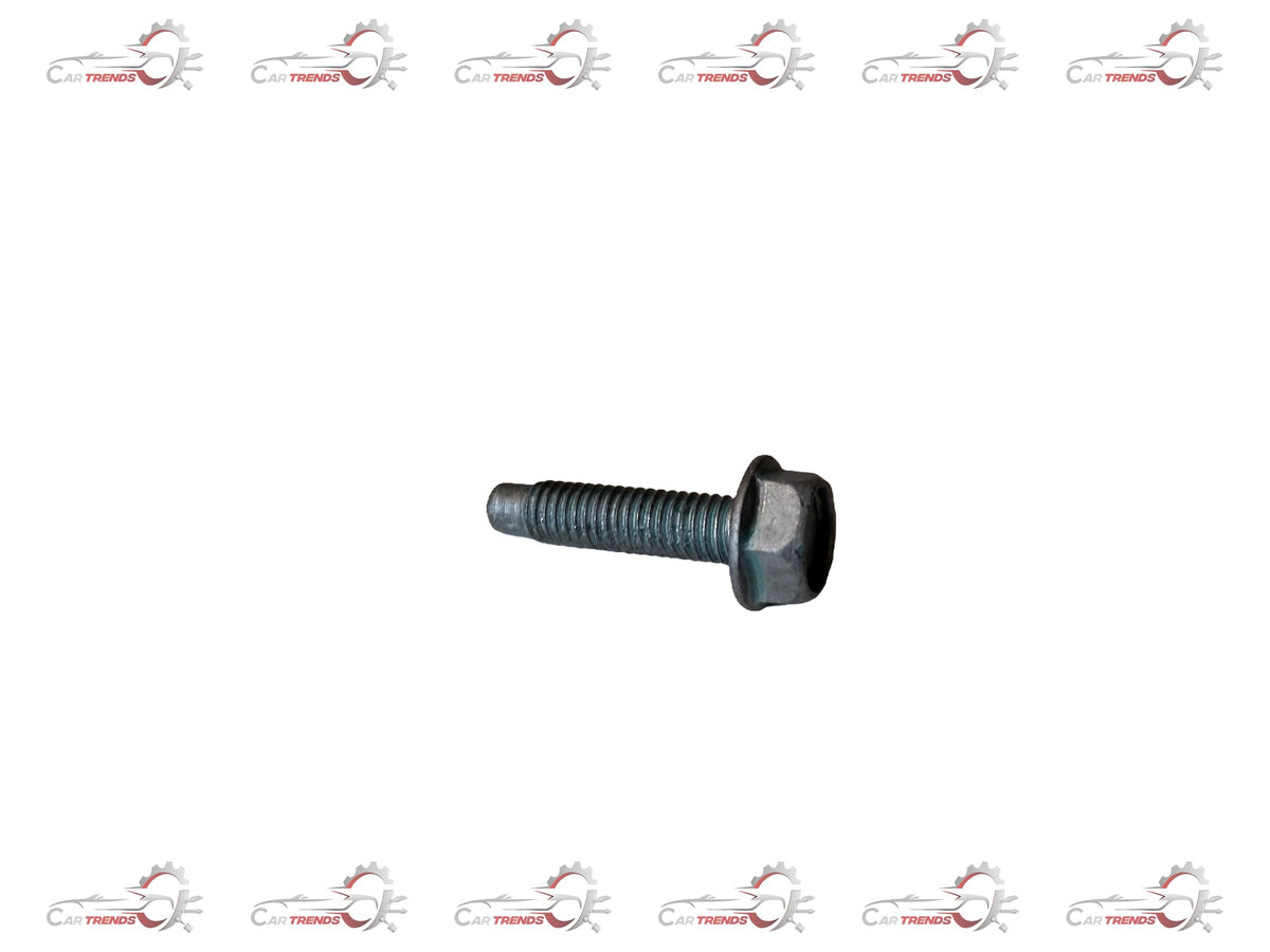 Nissan bolt part #01125N6071, close-up of metallic bolt with threading and hex head, used in vehicle assembly.