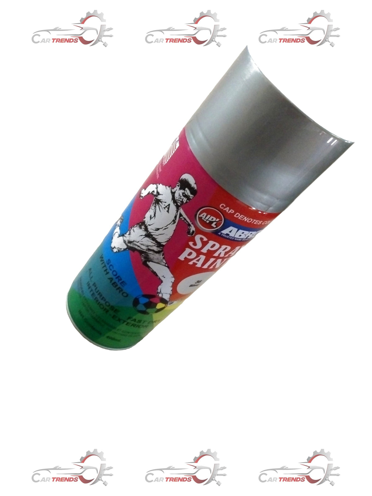 CarTrends SPRAY PAINT | All Cars | SILVER - 36 |  4 CRTNS/12 PCS EACH | #SP36SILVER SP36SILVER - Left view