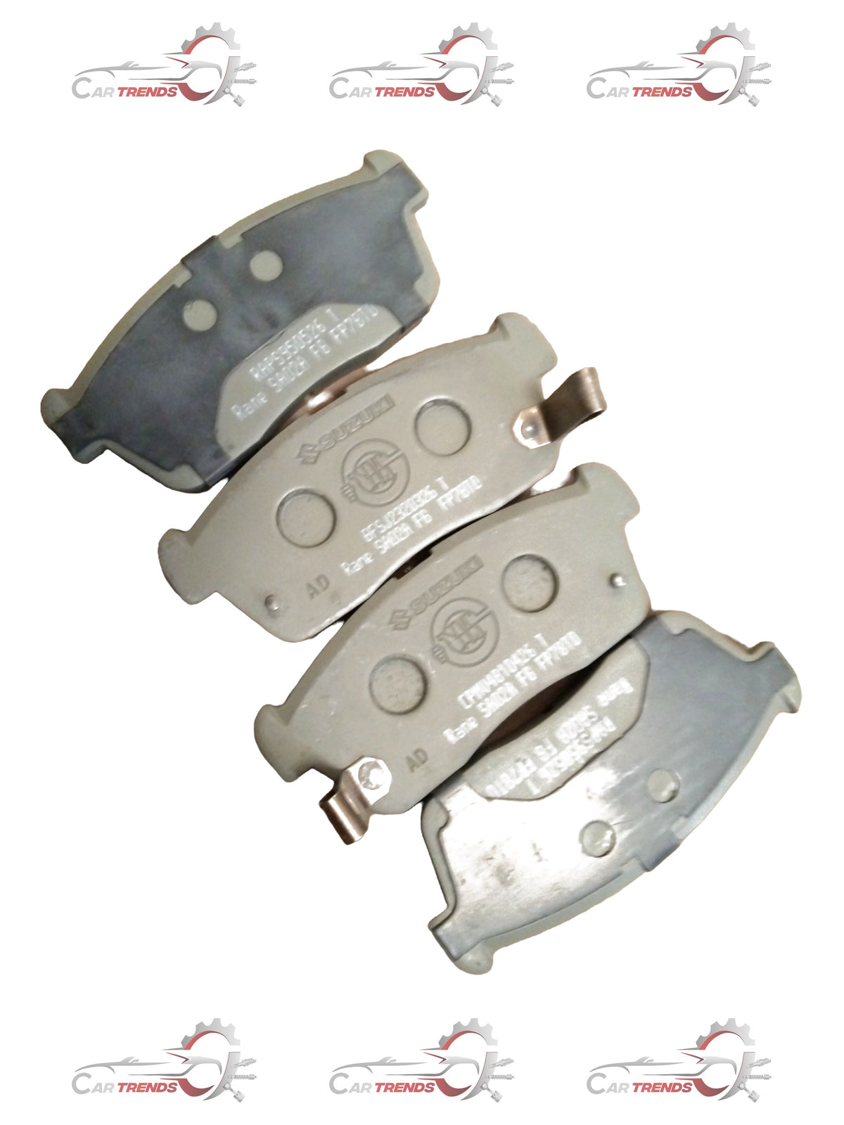 Front brake pad for Maruti Suzuki Eeco Facelift 2022+ models, showing the new all-variants brake pad design.