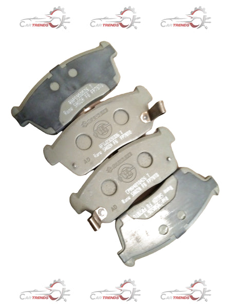 Front brake pad for Maruti Suzuki Eeco Facelift 2022+ models, showing the new all-variants brake pad design.