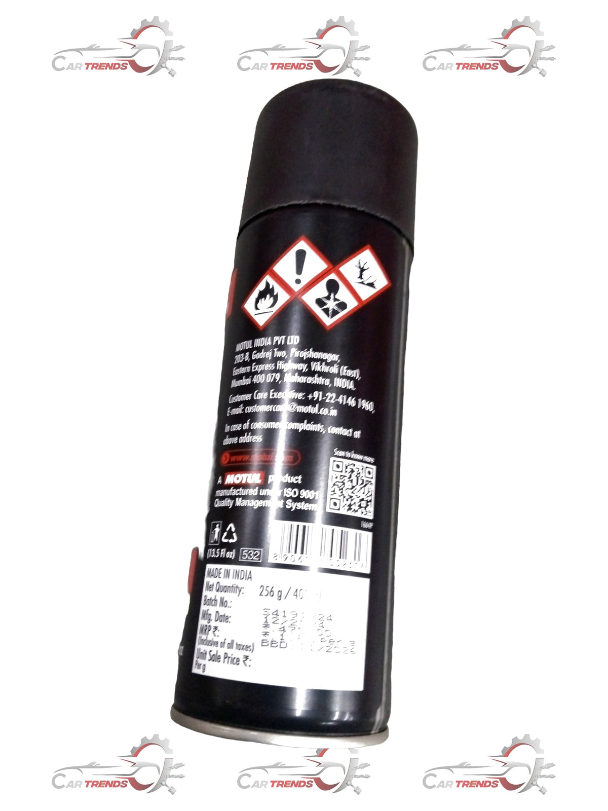 MOTUL THROTTLE BODY CLEANER | SCORPIO/XUV700/THAR/BOLERO | 12X400ML | #CT003369 CT003369 - Left view