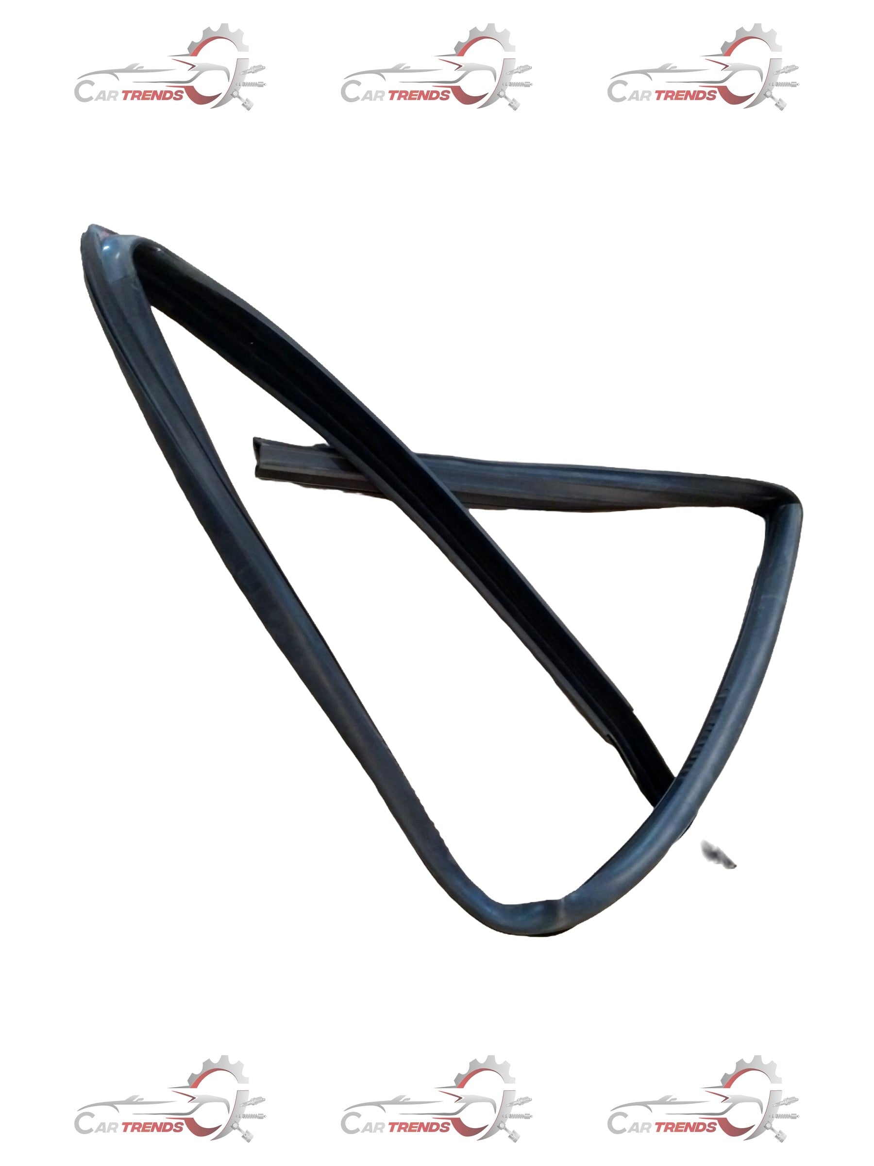 Mahindra Bolero front right door window glass by CarTrends, showing the clear, tinted glass panel for the vehicle's front door.