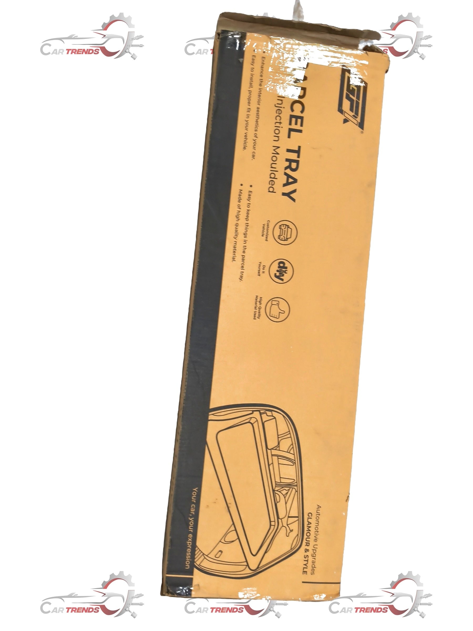 Gfx PARCEL TRAY FOR- XUV- 3XO 2024 BLACK COLOUR  GFRP-024 - Left view