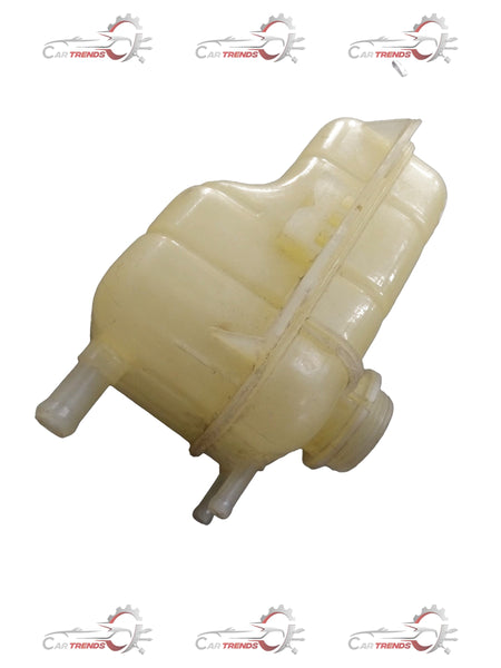 CarTrends Chevrolet Spark reservoir A spare part, showing the black plastic container with inlet and outlet ports for cooling system.
