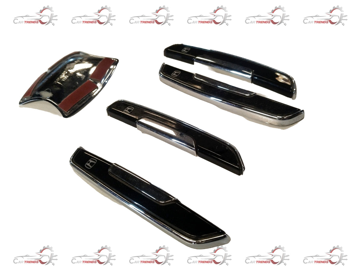 CarTrends BUMPER STEP GUARD | HONDA/CITY/AMAZE | REAR | #08P70T00700 08P70T00700 - Left view