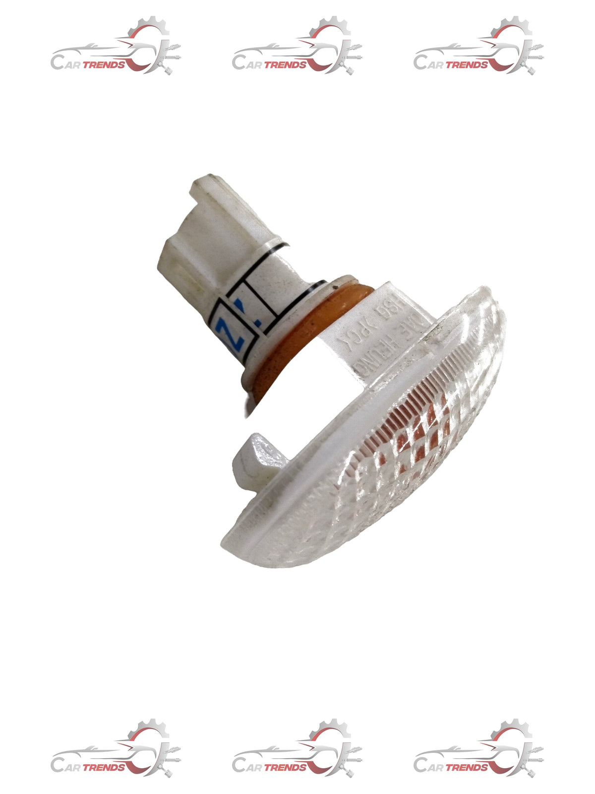 CarTrends fuel pump module for Chevrolet Optra, showing the detailed metal and plastic components of the automotive fuel system part.