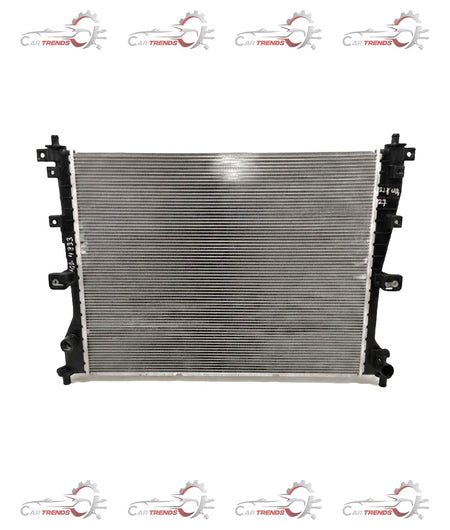 Maruti Suzuki radiator assembly for Ciaz and S-Cross 1.3L DDiS diesel engine showing the metal core and fittings.