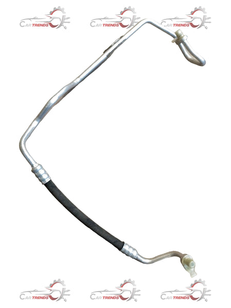 CarTrends Renault extension condenser pipe, #924400143R, showing a close-up of the metal pipe component with fittings and connections.