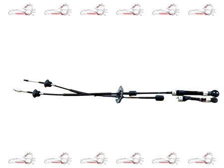 Hyundai manual transmission gear lever cable assembly for Venue, Creta, Verna, and i20 models, shown in detailed view.