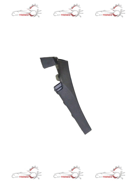 Maruti Suzuki front fender top cover for right side, black plastic car part, shown in close-up image.