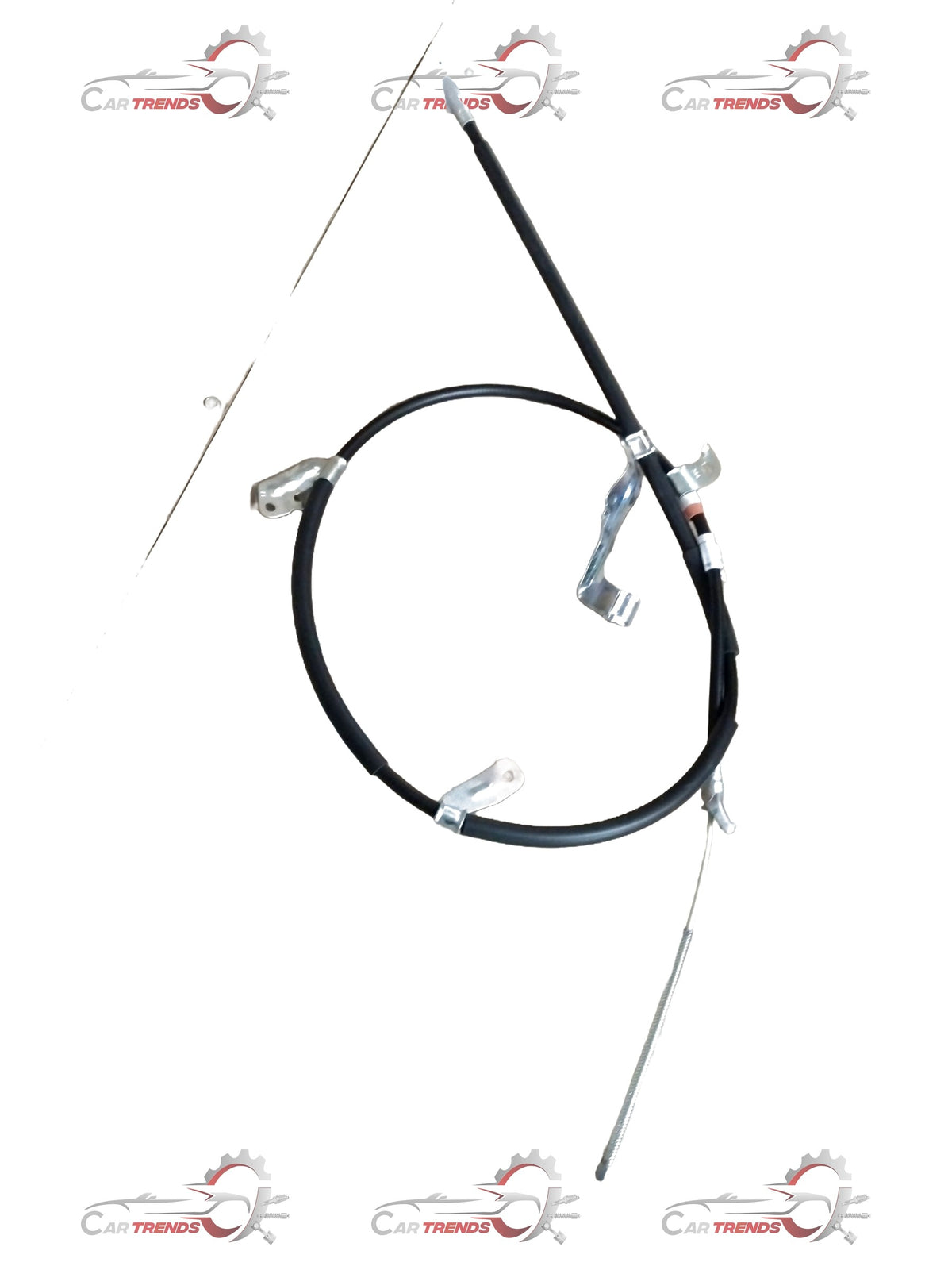 Maruti Suzuki Alto cable parking brake lever, right-hand side, with visible cable and mounting components.