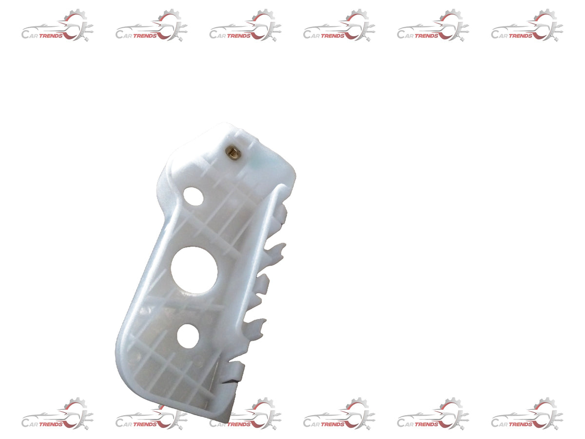 Mahindra Scorpio right bumper bracket spare part by CarTrends, shown in image with mounting points and metal construction.