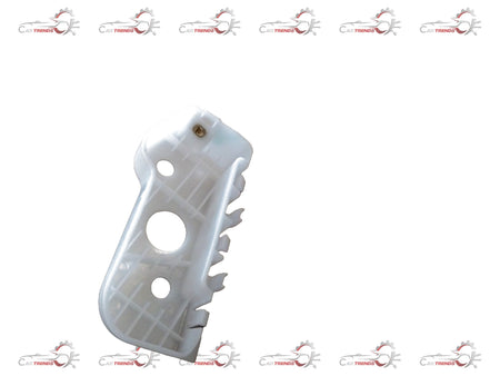 Mahindra Scorpio right bumper bracket spare part by CarTrends, shown in image with mounting points and metal construction.