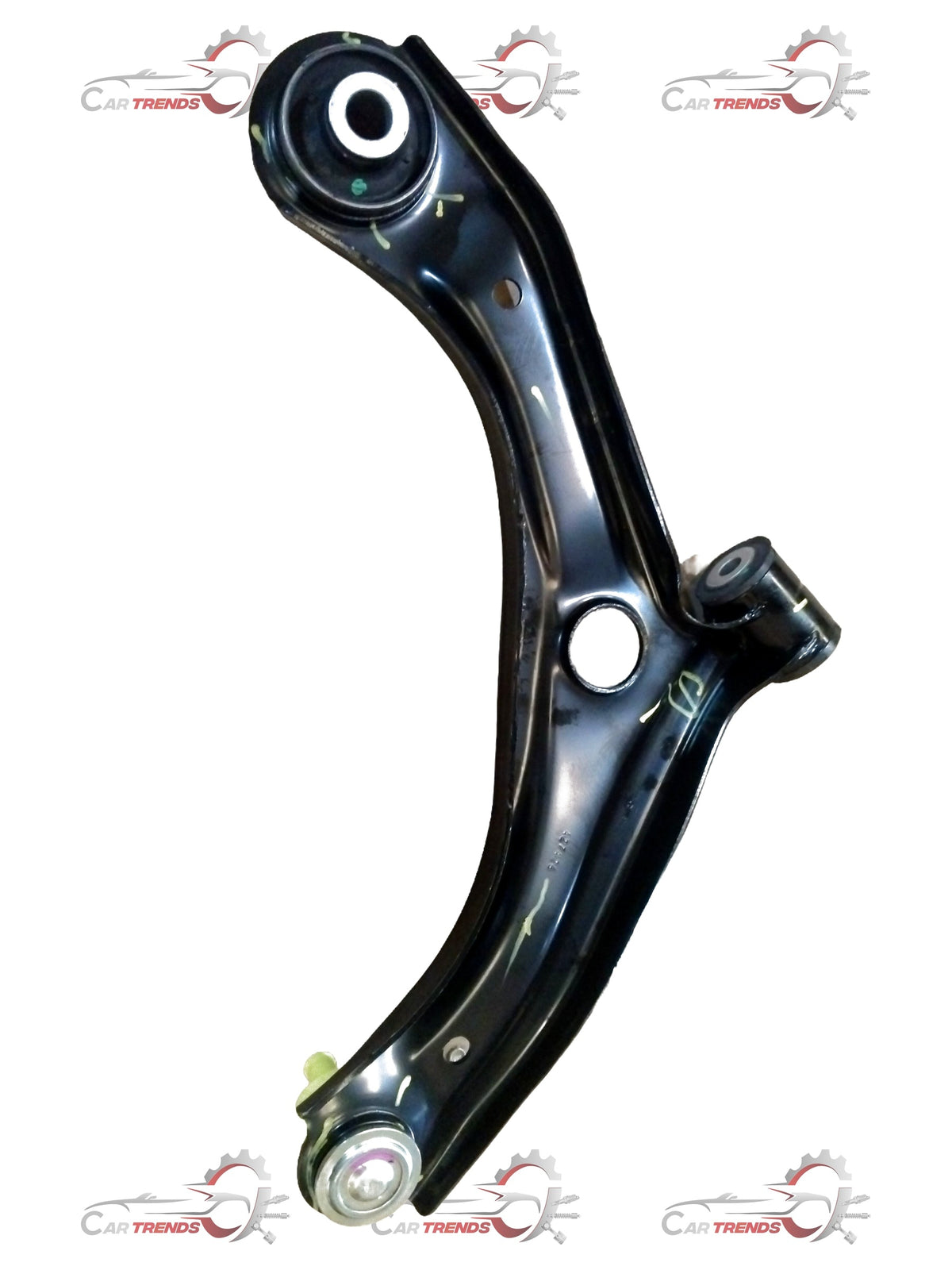 Left suspension arm for Maruti Suzuki Ignis (2016-2020) K12M petrol and D13A diesel models, shown in the image.