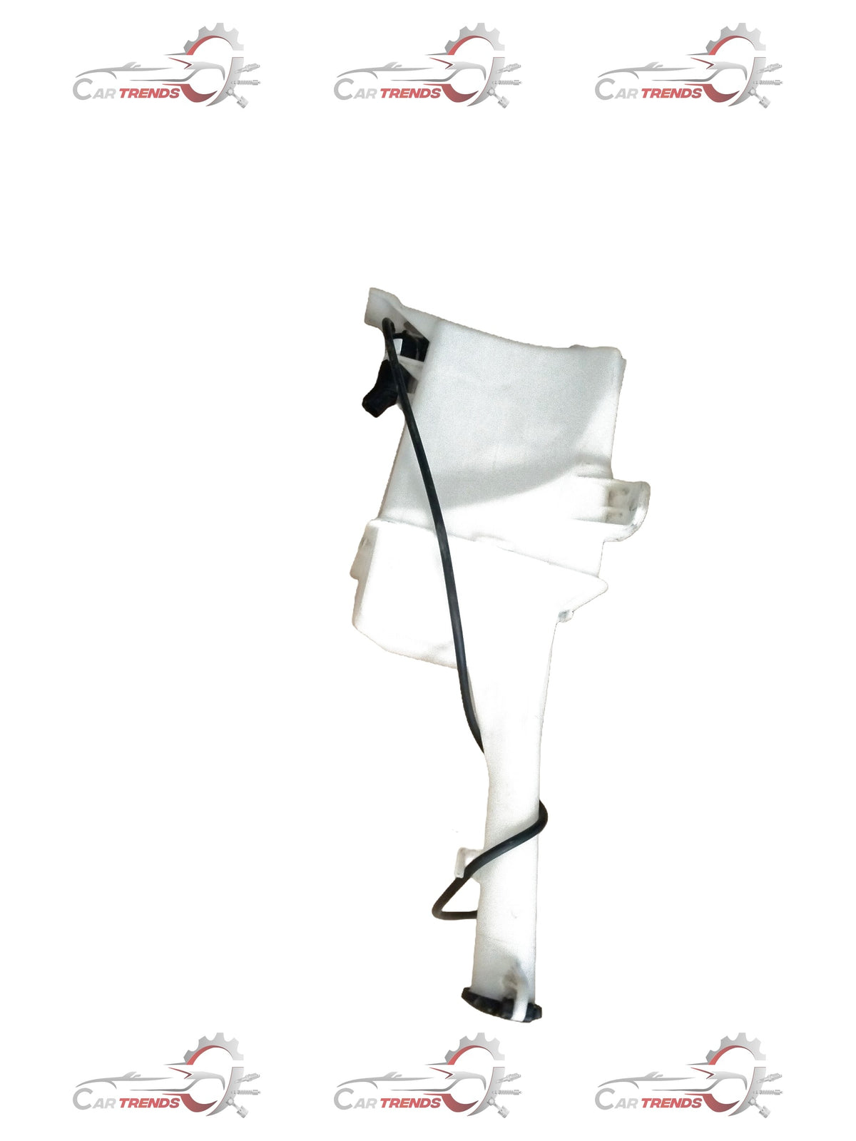 Mahindra tank assembly washer reservoir base for XUV3XO vehicle, featuring metal and plastic components in the image.