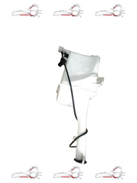 Mahindra tank assembly washer reservoir base for XUV3XO vehicle, featuring metal and plastic components in the image.