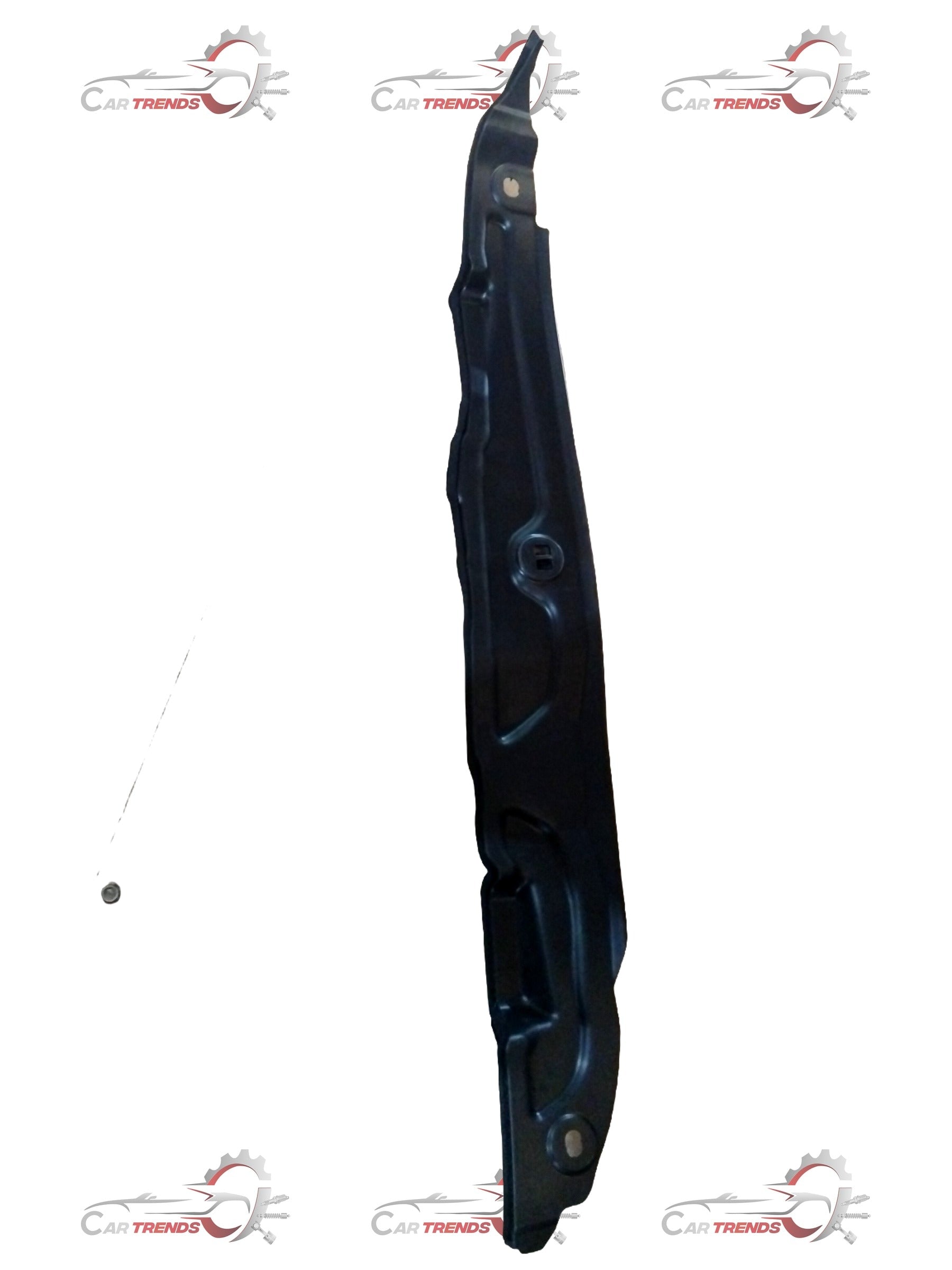 Hyundai Fender Insulator Aura LH 84116K6000 showing the black plastic fender liner component with mounting points.