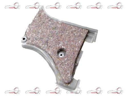 General Motors Chevrolet Tavera dash side trim assembly, showing close-up of the black plastic and metal mounting parts.
