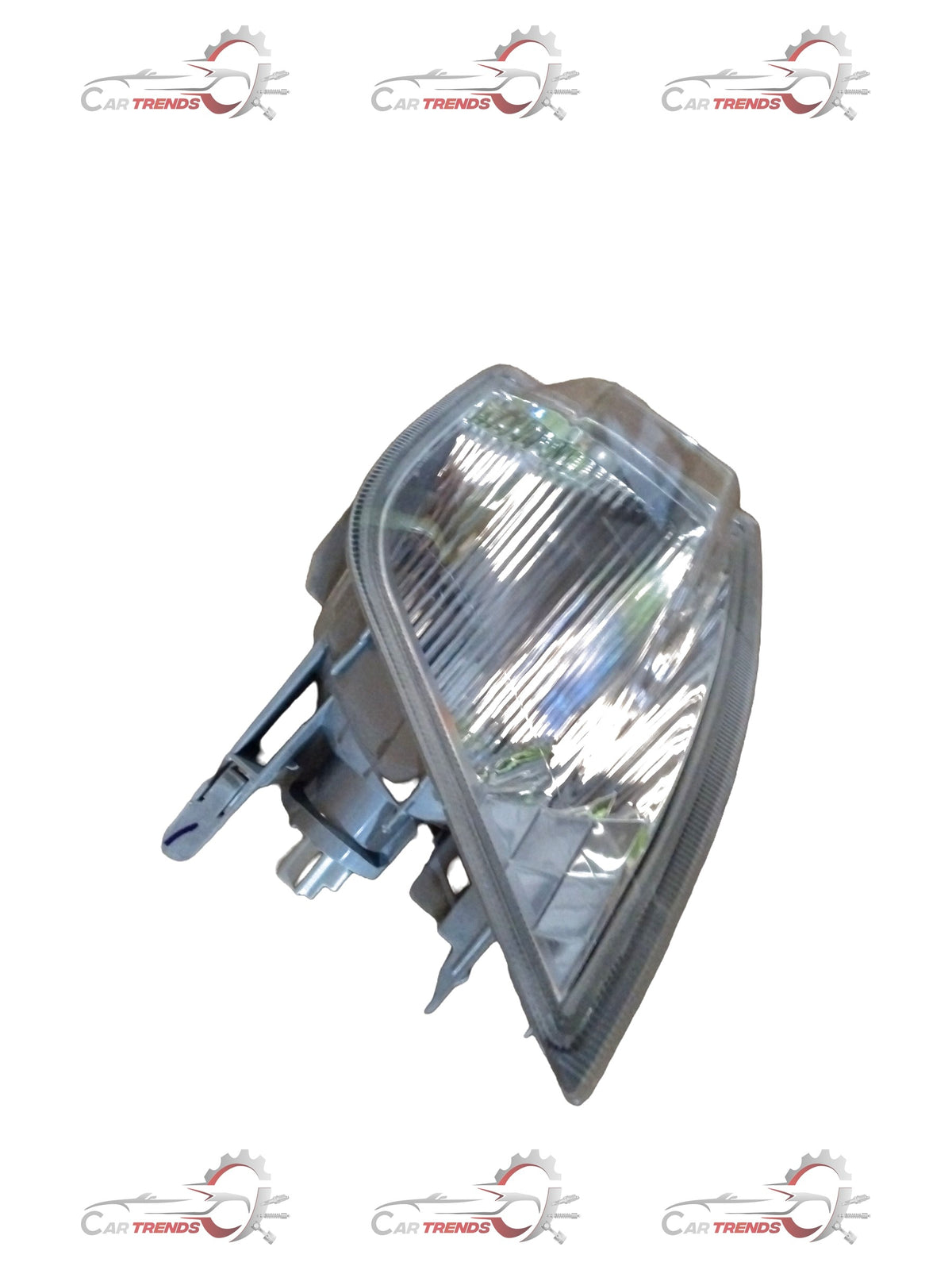 Toyota Hilux and Fortuner front turn lamp assembly, showing the clear lens and mounting points of the vehicle lighting component.